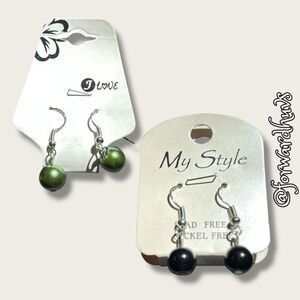 Bundle Sale 3 for $15 | Earring Set – Two Pairs of New Dangle Earrings